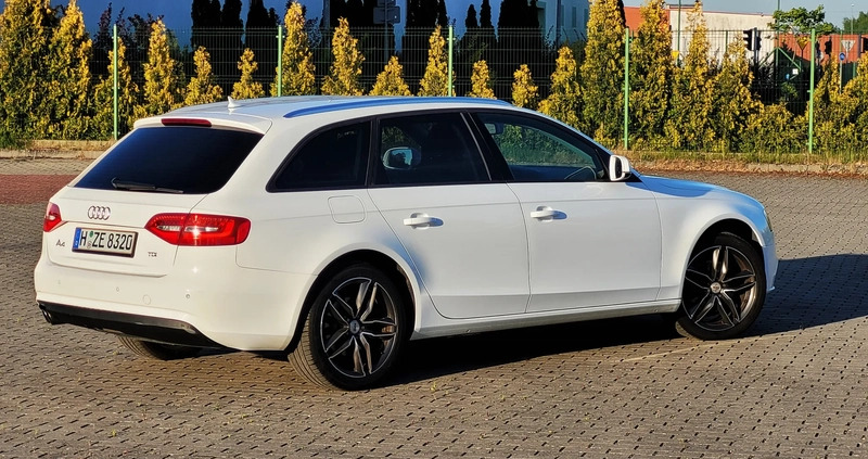 Audi A4 cena 44900 przebieg: 230422, rok produkcji 2014 z Czarne małe 232